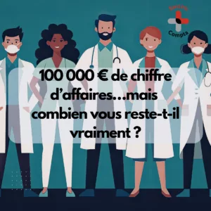 Simulation revenu professionnel de santé libéral : calcul du revenu réel après charges, cotisations sociales et impôt pour médecins, kinés, infirmiers et orthophonistes – Santiris Compta